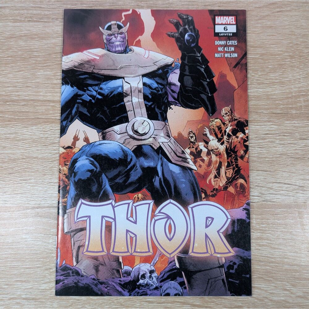 Thor #6 2nd Printing Marvel 2020 Donny Cates Black Winter VF/NM Comic Book